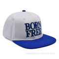 Wholesale Double Color Flat Embroidery Snapback Cap